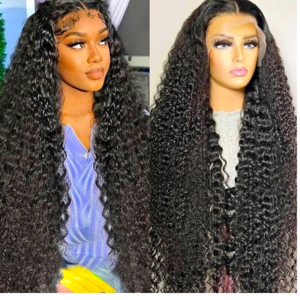 13x6 26inch deep wave glueless unit(never worn)